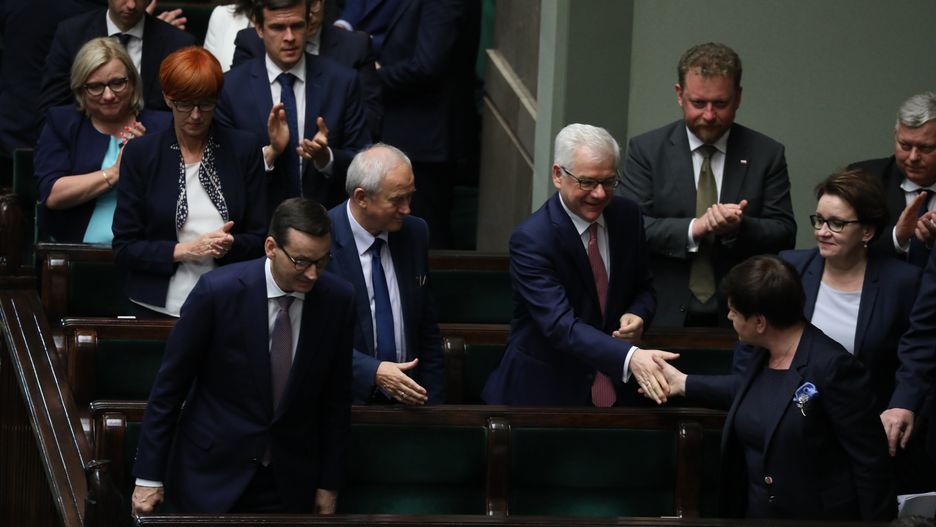 Jacek Czaputowicz podkreślił, że masowy napływ migrantów jest konsekwencją "błędów niektórych liderów UE"