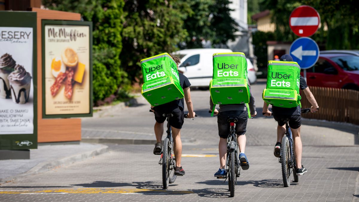 Uber Eats dostępny w Kielcach.