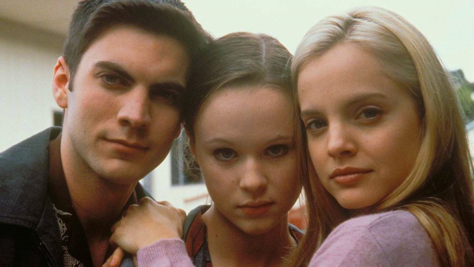 Wes Bentley, Thora Birch i Mena Suvari w filmie "American Beauty" (1999)