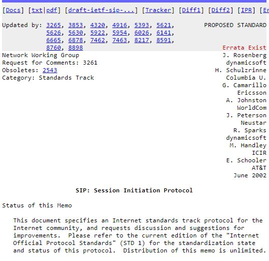 Wystarczające stężenie JavaScriptu jest w stanie zastąpić każdą technologię, ale SIP to standard RFC.