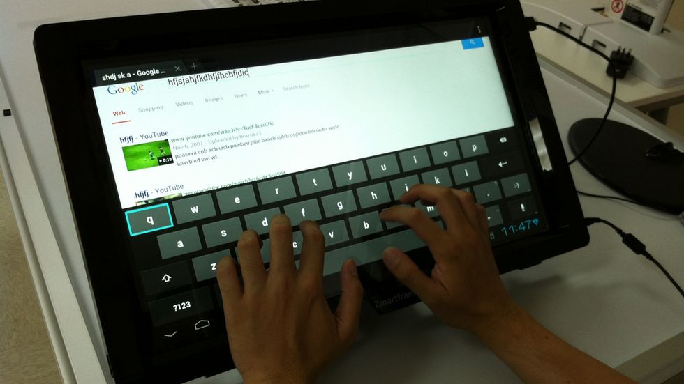 Zmartframe zmieni stary monitor w wielki tablet z Androidem 1