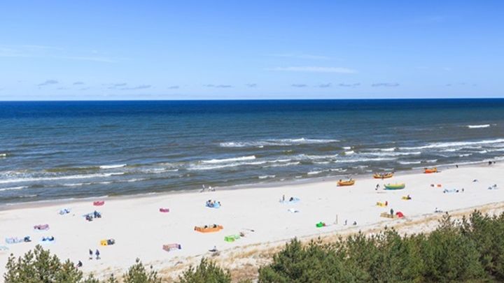 Plaża w Dąbkach
