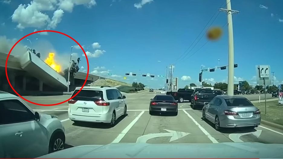 Wypadek ciężarówki w Teksasie