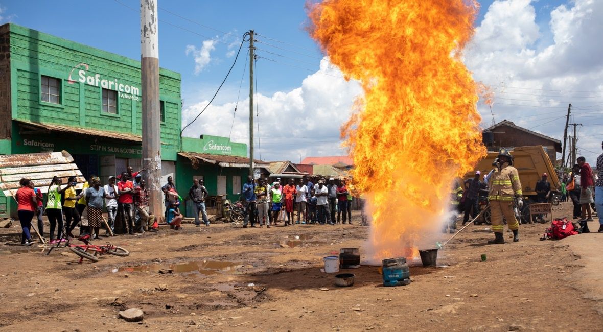 Demonstracja Kenia