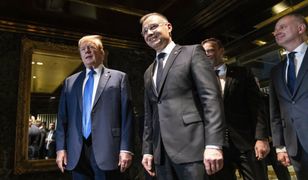 Andrzej Duda spotkał się z Donaldem Trumpem. "Wymienili uściski i uprzejmości"