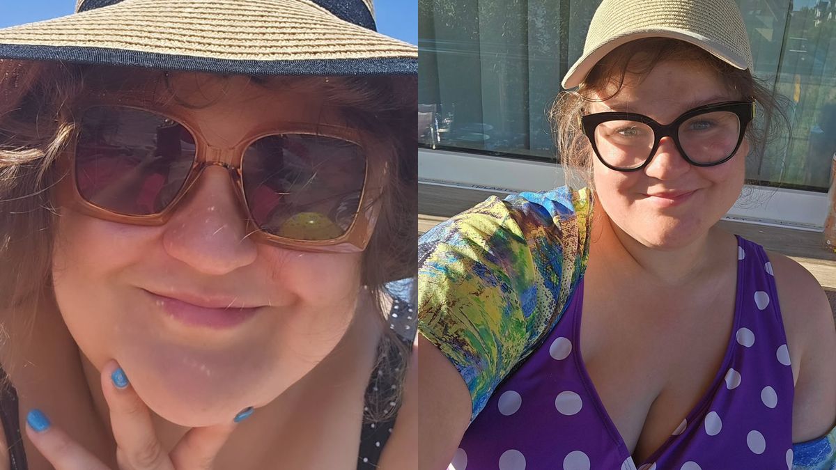 Dominika Gwit na plaży się smaży