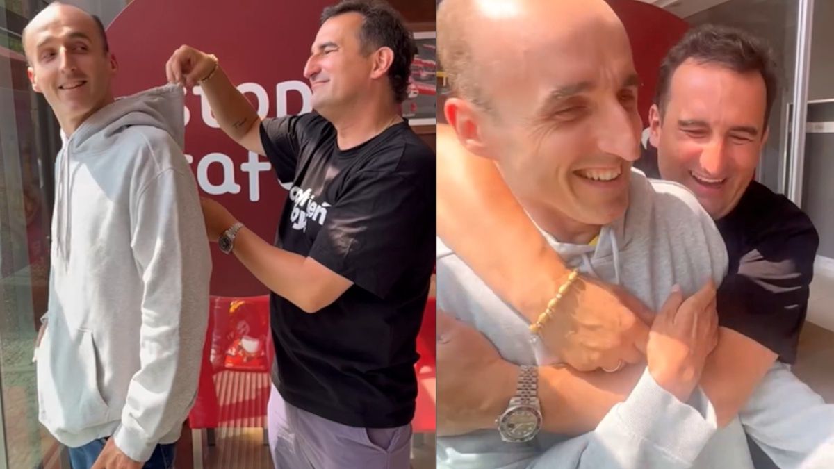 Robert Kubica i Misiek Koterski w duecie przed kamerą. "Nie mogliśmy się powstrzymać"