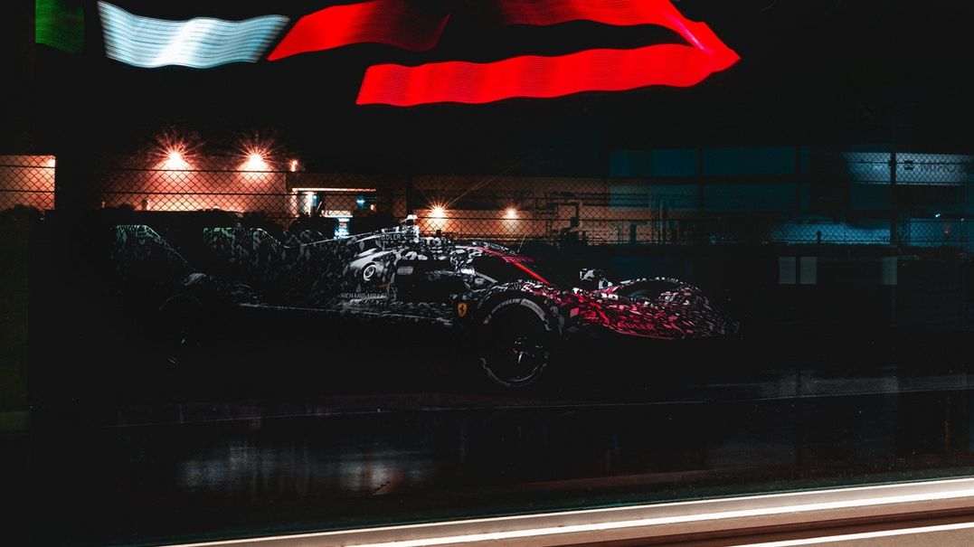 Zakamuflowany bolid Ferrari LMH