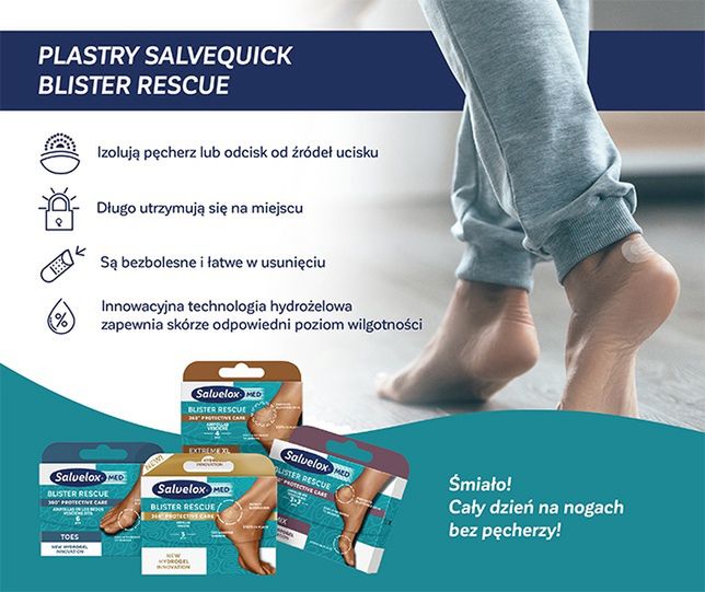 Plastry Salvequick Blister Rescue