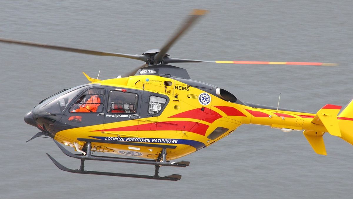 Zdjęcie ilustracyjne. Śmigłowiec LPR.