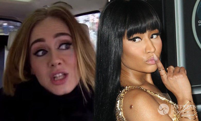 Adele nagrała swoją wersję hitu "Monster". Co na to Nicki Minaj? Długo nie wstrzymywała się z komentarzem