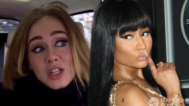 Adele parodiuje Nicki Minaj. Ta jej odpowiedziała