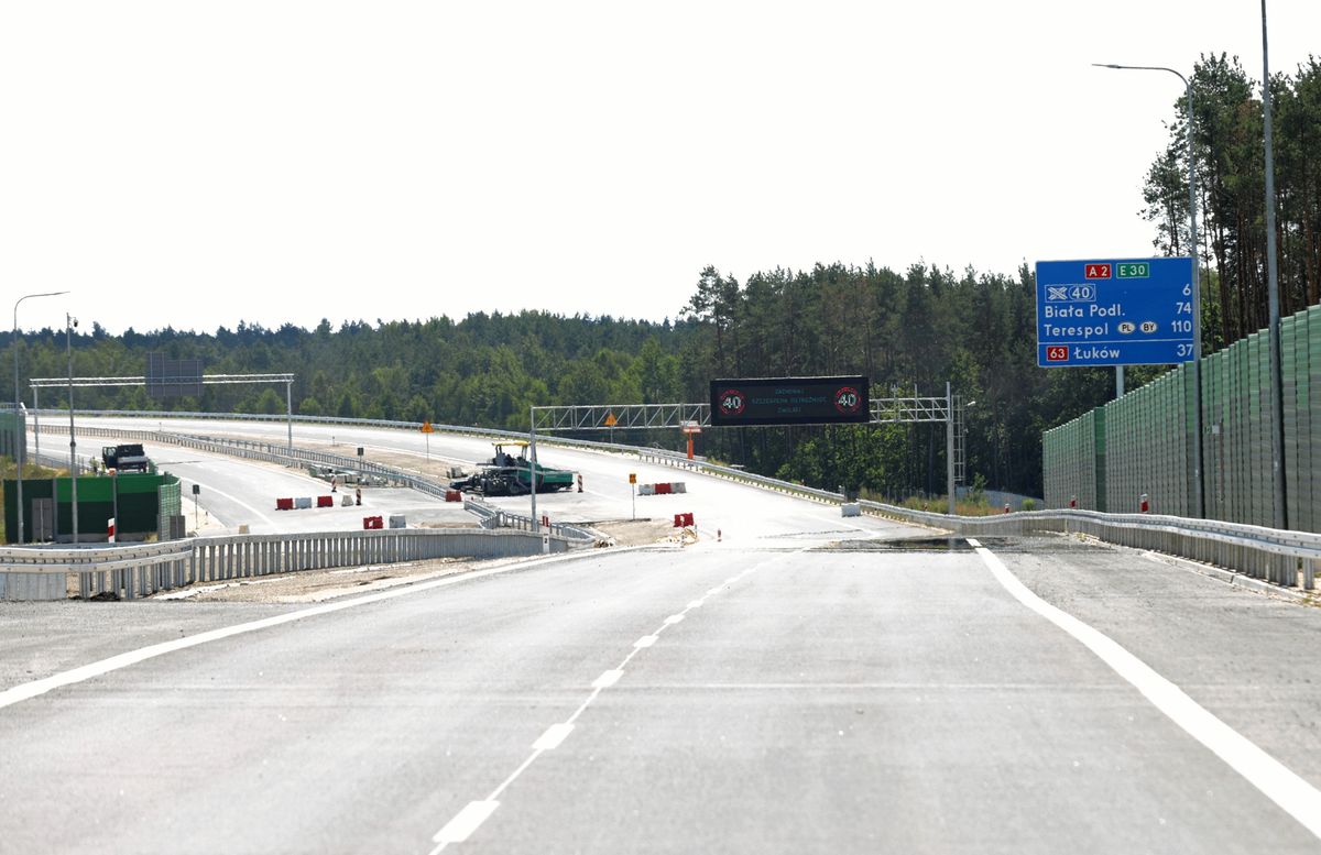 Takiej autostrady w Polsce nie było. Zaskoczenie na A2