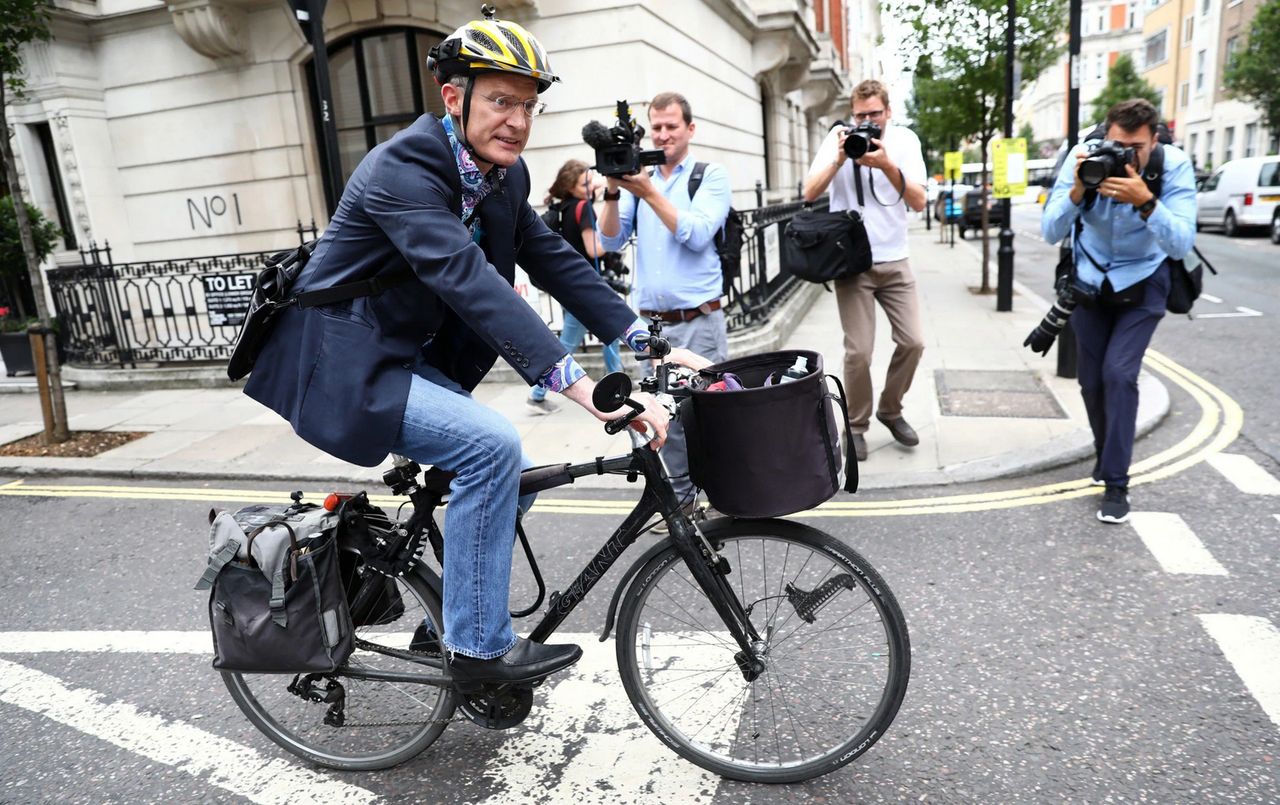 Brytyjski gwiazdor znany jest ze swojego zamiłowania do rowerów