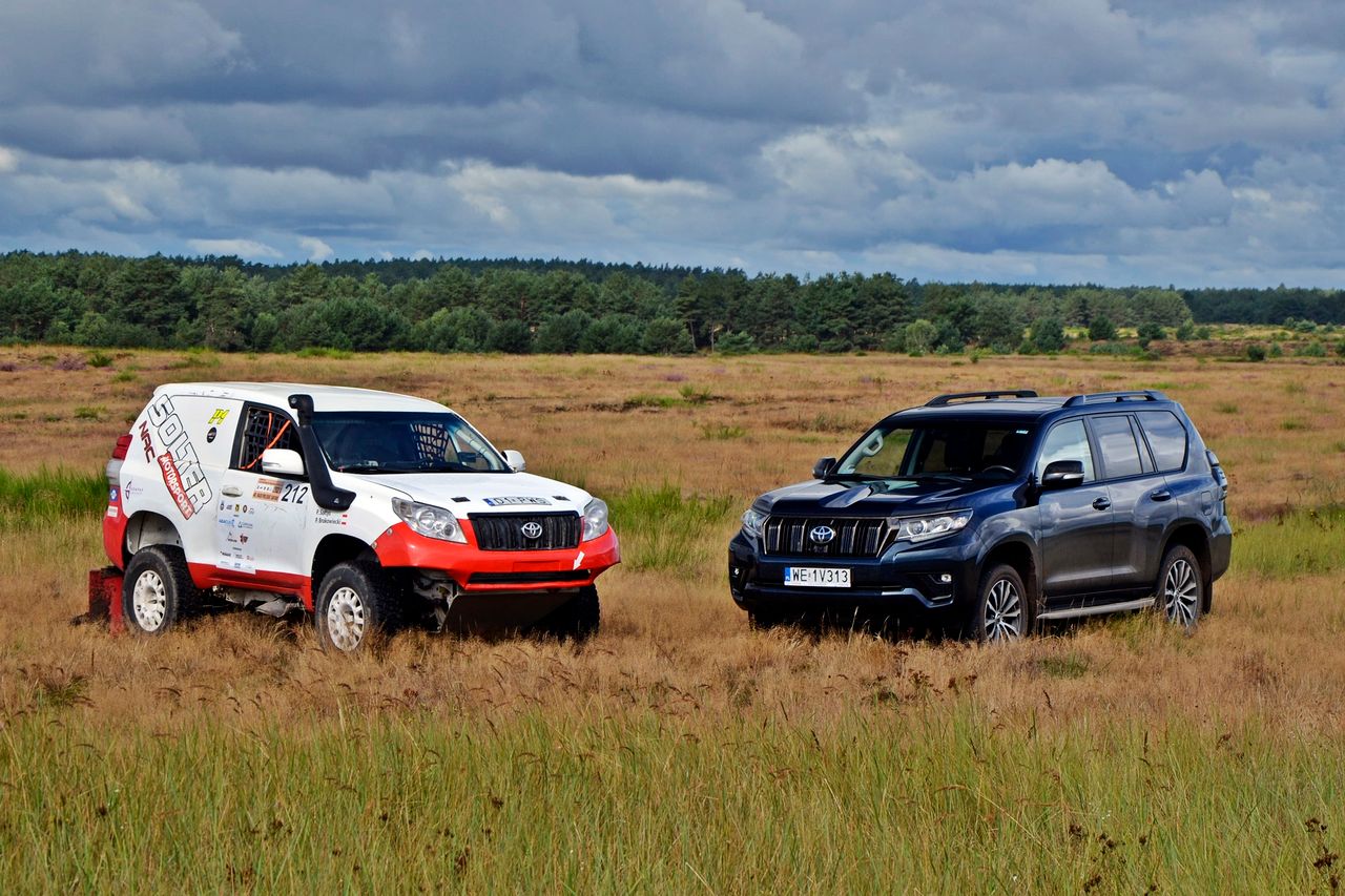 Offroad Marcina: rajdowa kontra seryjna Toyota Land Cruiser. Sprawdzam różnice