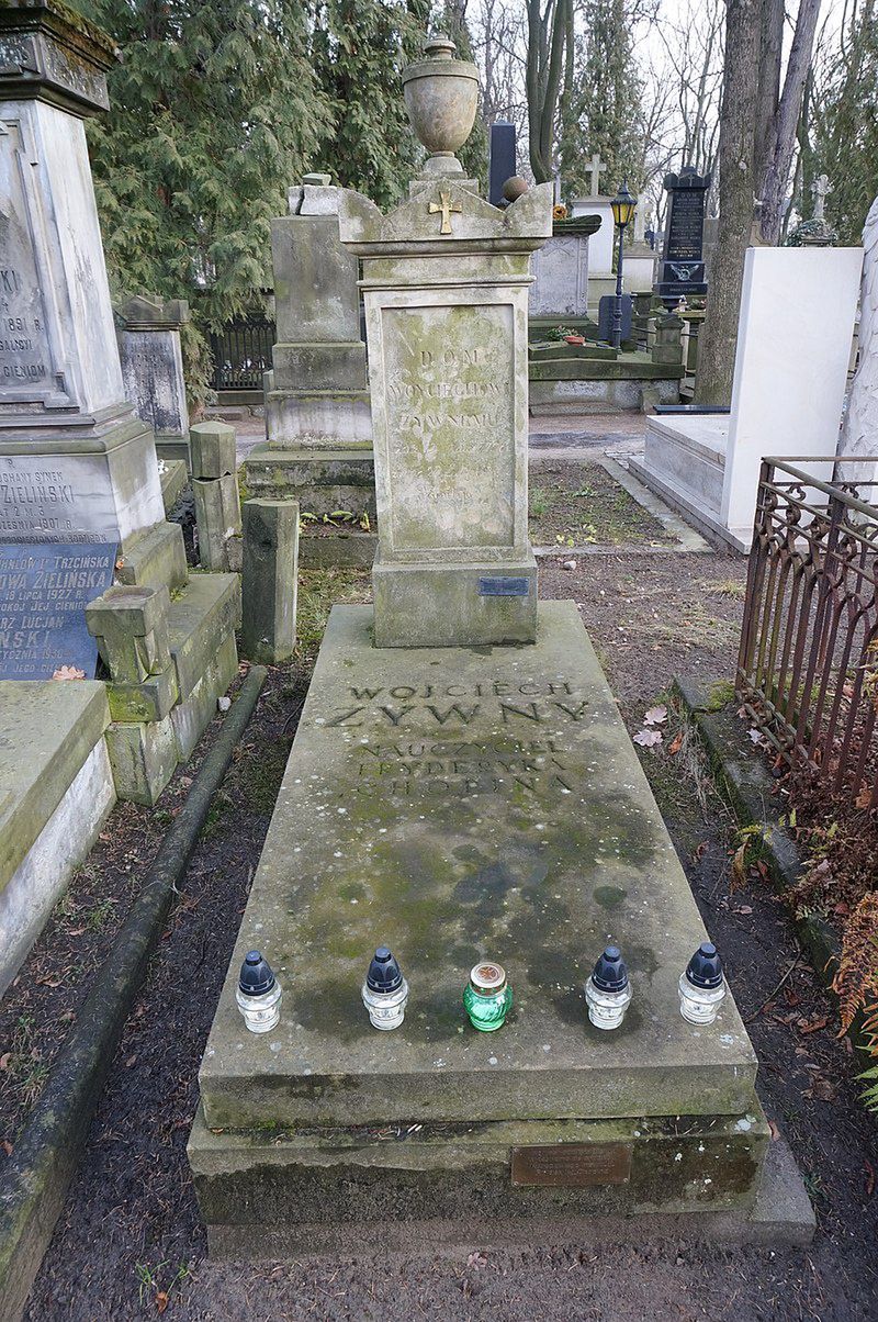 Grób Wojciecha Żywnego