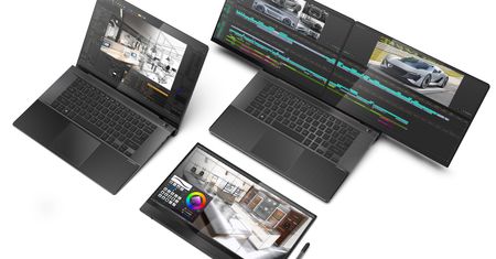 Dwuekranowy laptop, czy laptop i tablet? Compal FullVision to ciekawa koncepcja