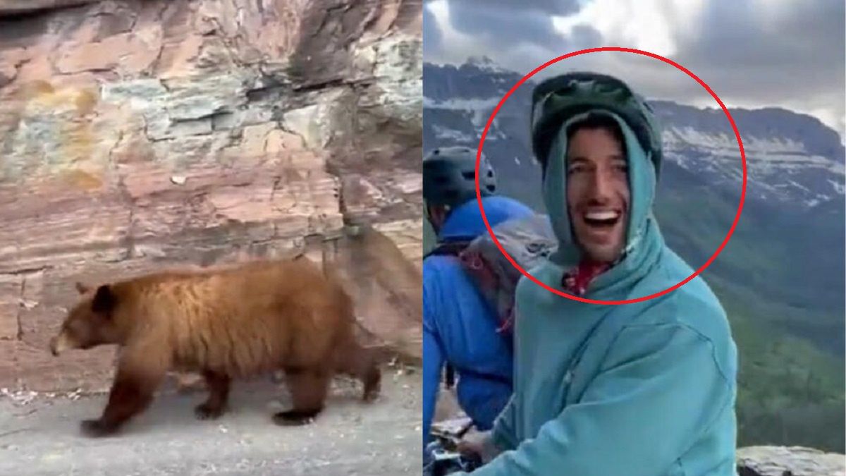 Niecodzienna sytuacja w czasie jazdy na rowerze