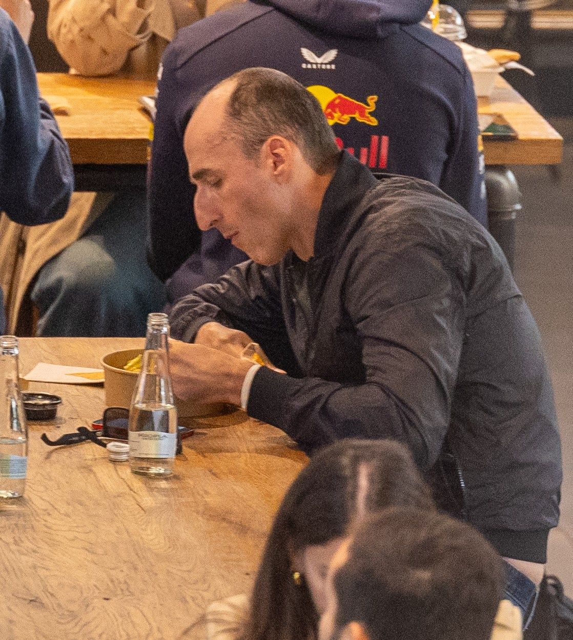 Robert Kubica "przyłapany" na mieście