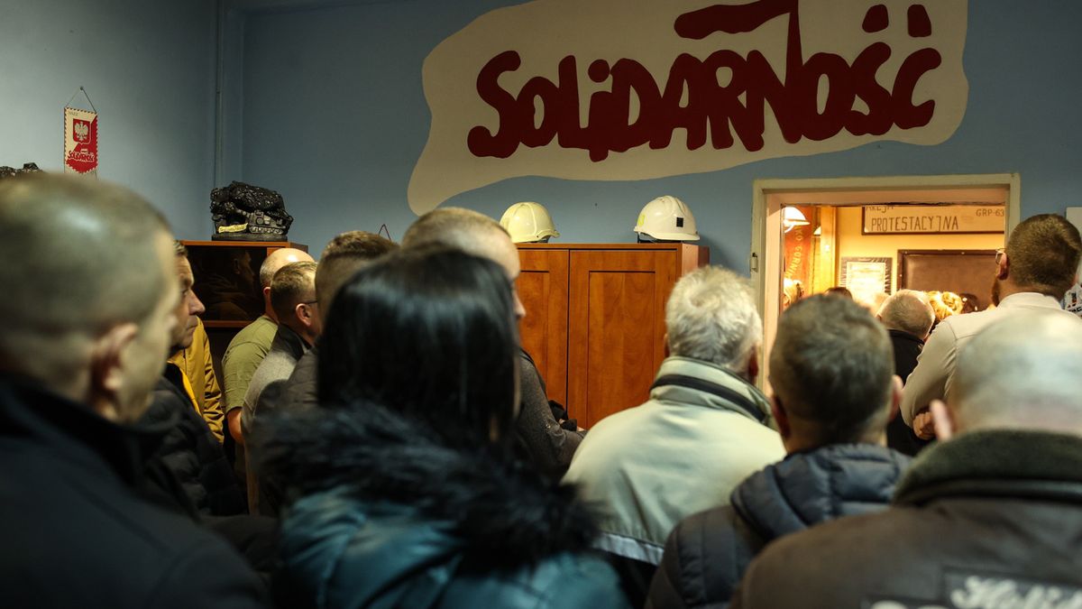 Protest w kopalni Czechowice-Dziedzice