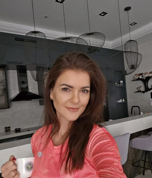 Agnieszka Radwańska w kuchni