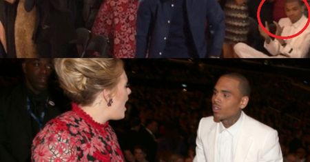 Adele nawrzeszczała na Browna podczas Grammy!