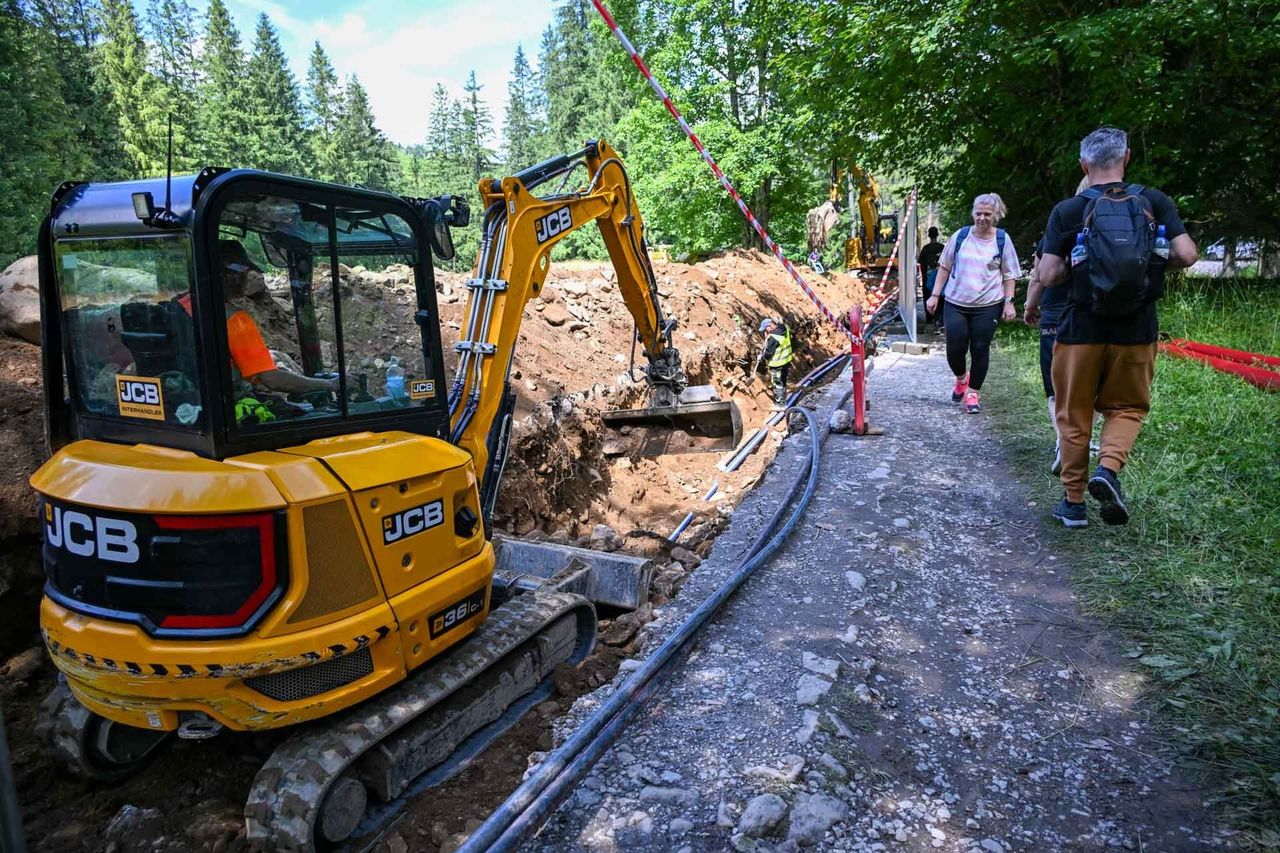 Zakopane: Zamknięty odcinek szlaku w Dolinie Kościeliskiej
