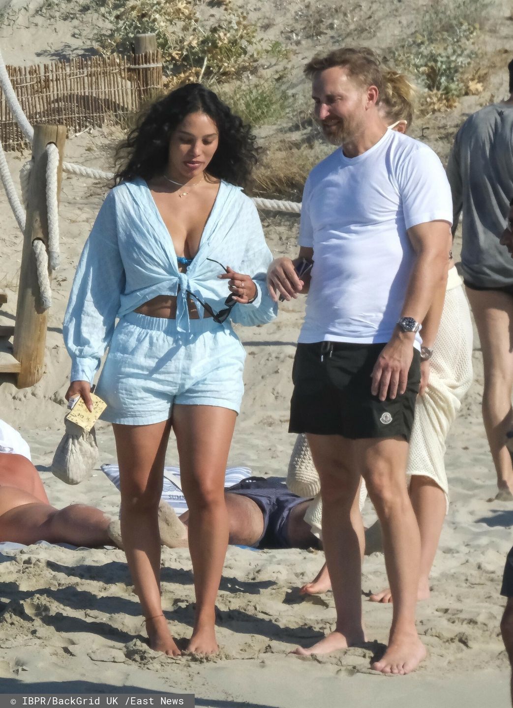 David Guetta i Jessica Ledon wymieniają czułości na jachcie