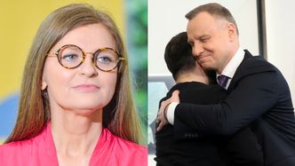 TYLKO NA PUDELKU: Irena Kamińska-Radomska ocenia Andrzeja Dudę po spotkaniu z Wołodymyrem Zełenskim. "Tak nie powinno się postępować"