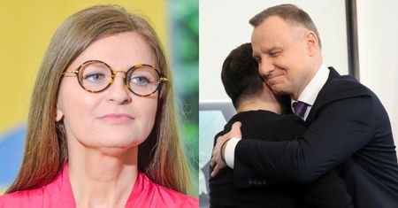 TYLKO NA PUDELKU: Irena Kamińska-Radomska ocenia Andrzeja Dudę po spotkaniu z Wołodymyrem Zełenskim. "Tak nie powinno się postępować"