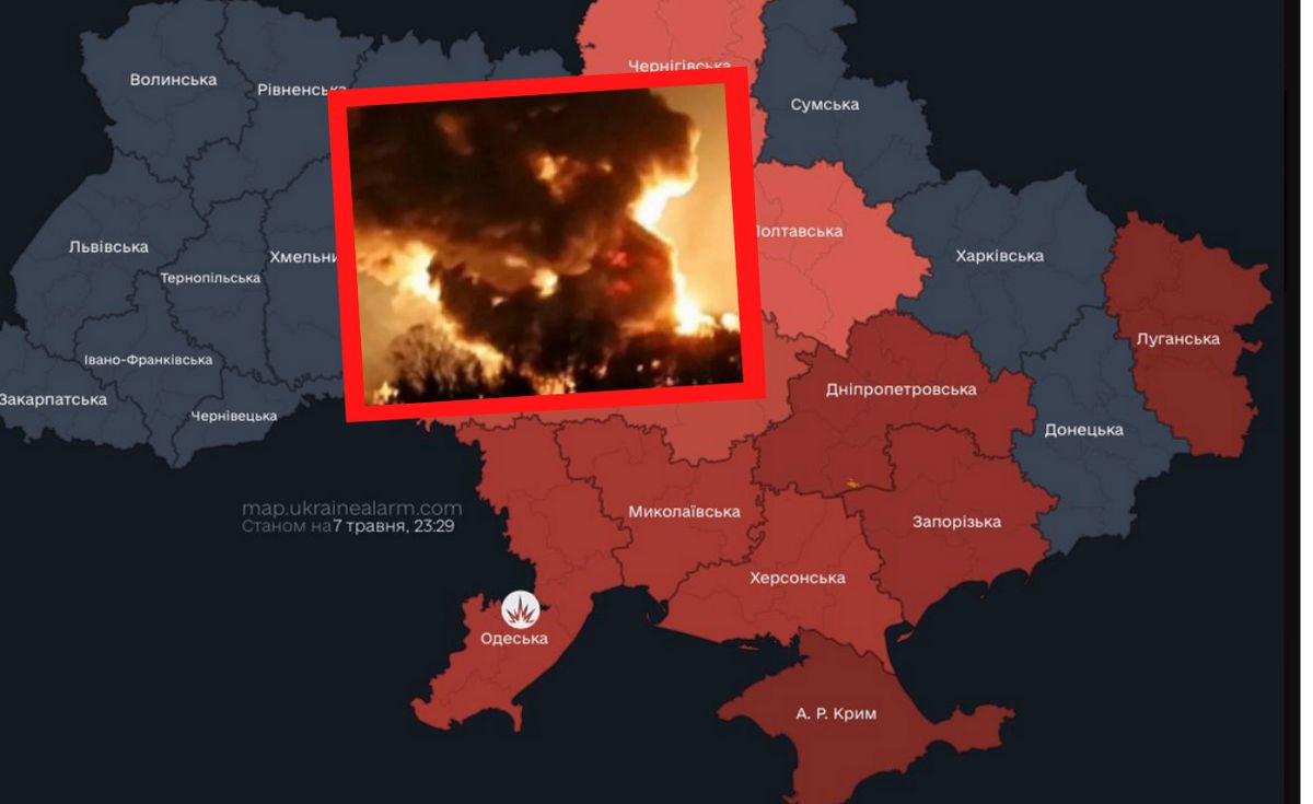 Atak na Odessę. Alarmy w wielu regionach Ukrainy