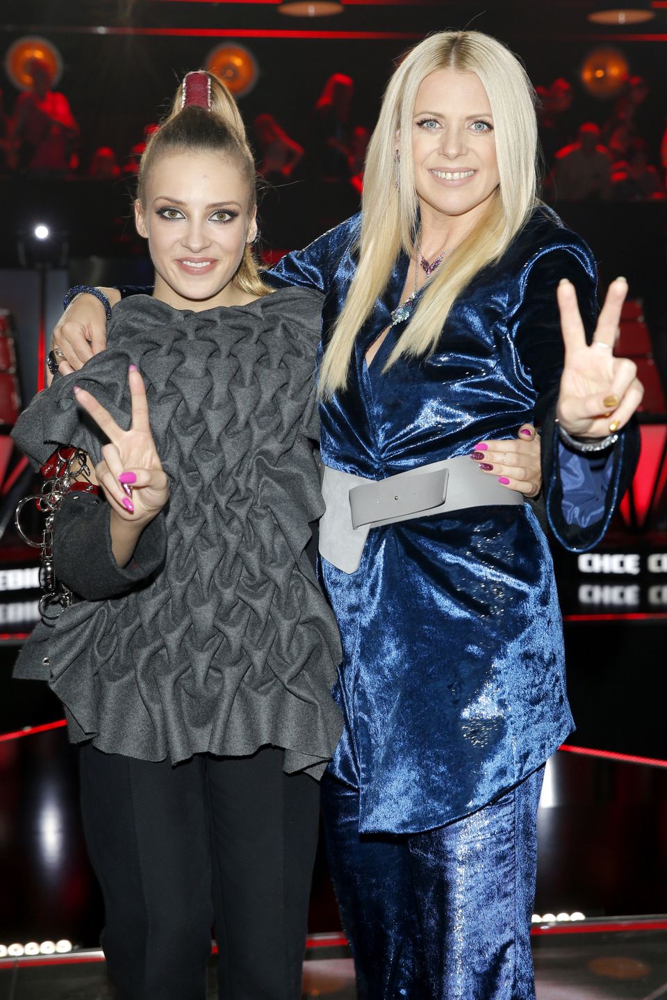 Maja Kapłon i Maria Sadowska w "The Voice of Poland"
