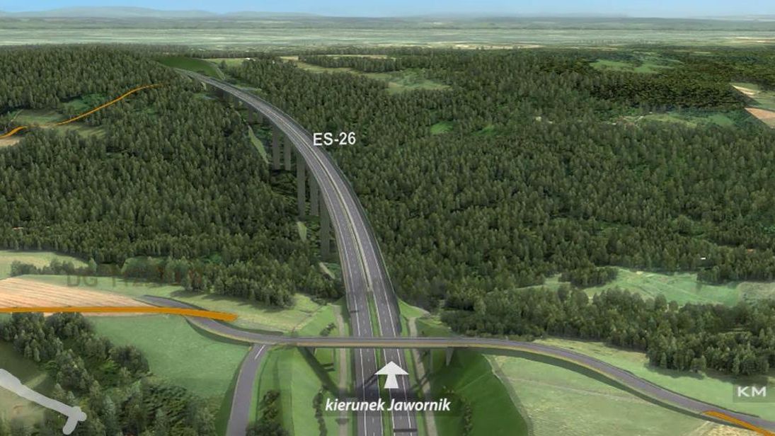 Estakada na trasie S19