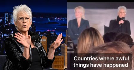Jamie Lee Curtis porównała szkody w Kalifornii do... zniszczeń w Strefie Gazy. Internauci grzmią: "Właśnie dlatego aktorom pisze się kwestie"