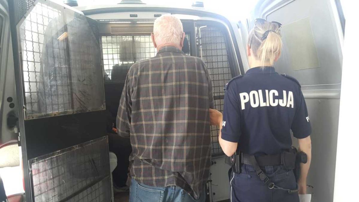 W poniedziałek mężczyzna został przewieziony do zakładu karnego