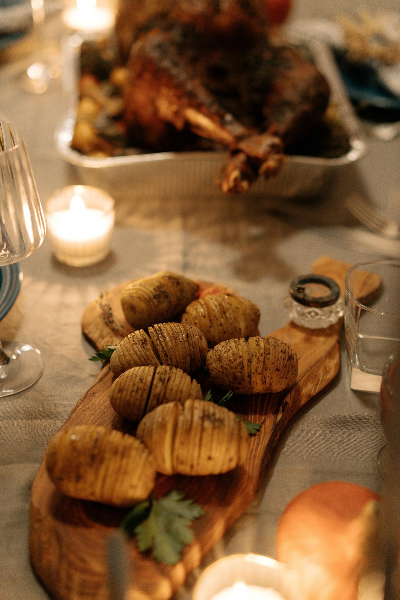 Szwedzki pomysł na obiad: Ziemniaki a'la Hasselback