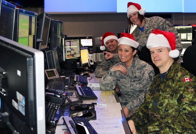 NORAD Santa Tracking - doroczna akcja śledzenia lotu sań Świętego Mikołaja