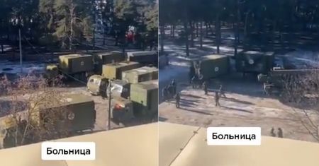 Rosjanie rozstawili szpital polowy. Do granicy z Ukrainą tylko 5 km