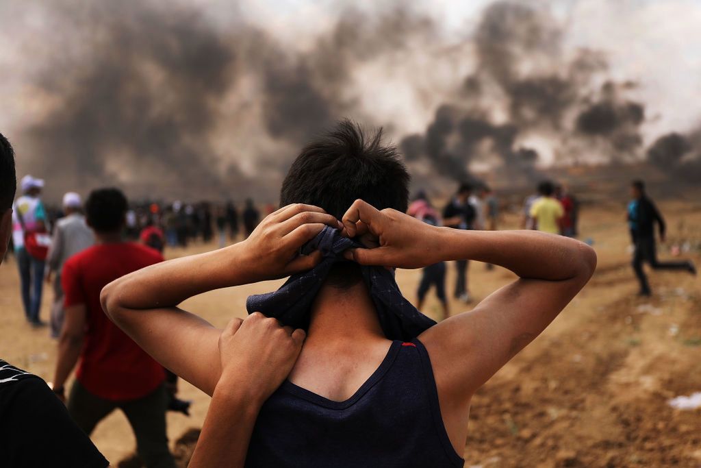 Krwawe starcie w Strefie Gazy. Kilkadziesiąt ofiar, tysiące rannych 5