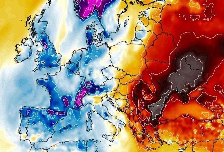 Pogoda długoterminowa na pierwszy tydzień ferii. Złe wieści dla miłośników białego szaleństwa