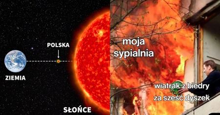 Żar leje się z nieba, a internet płonie od memów. Zobaczcie najlepsze żarty z upałów [GALERIA]