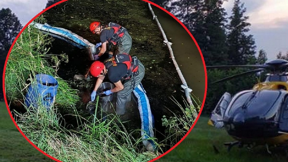 Mężczyzny nie udało się uratować