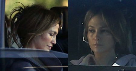 Smutna Jennifer Lopez przemierza ulice Los Angeles w aucie za MILION złotych