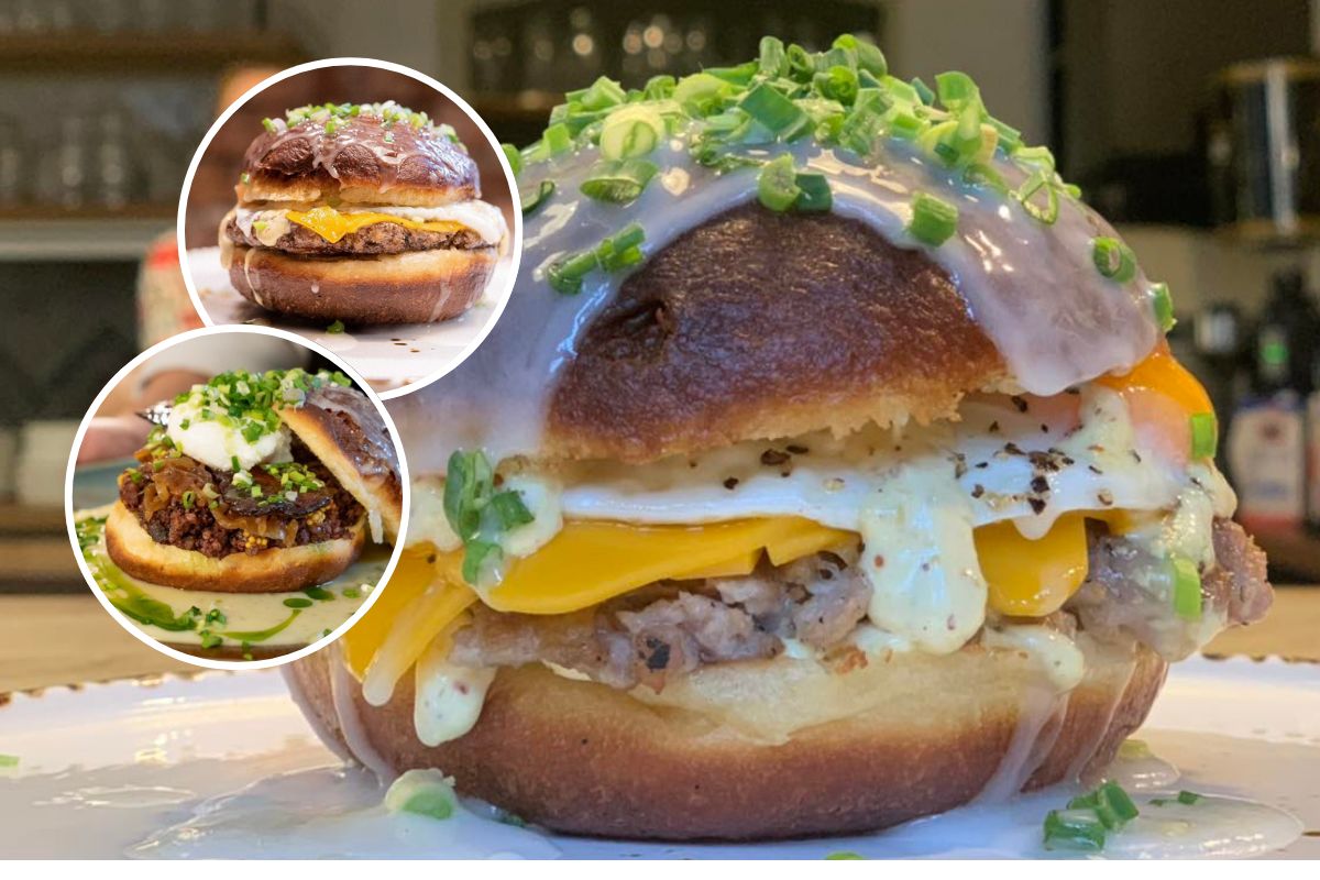 Szef poznańskiej restauracji upycha w pączku całe dania. To ich hit na tłusty czwartek