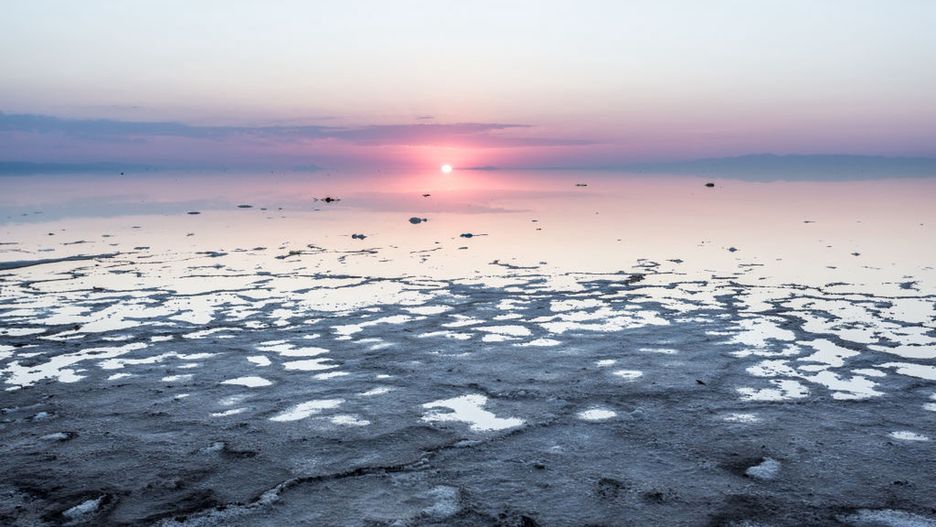 Irańskie jezioro wysycha 