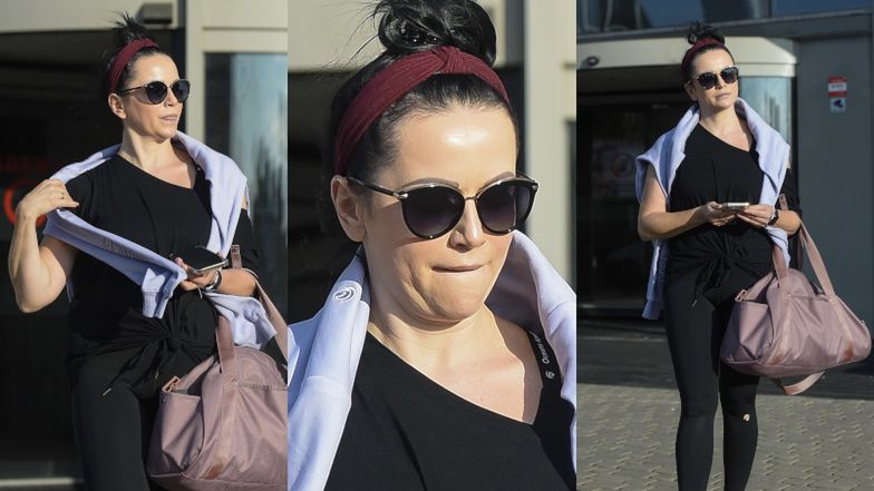 Iza Małysz po treningu do "Tańca z Gwiazdami"