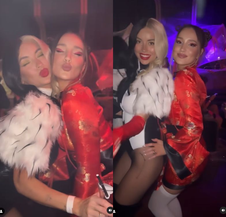 Marina Łuczenko świętuje Halloween w celebryckim gronie