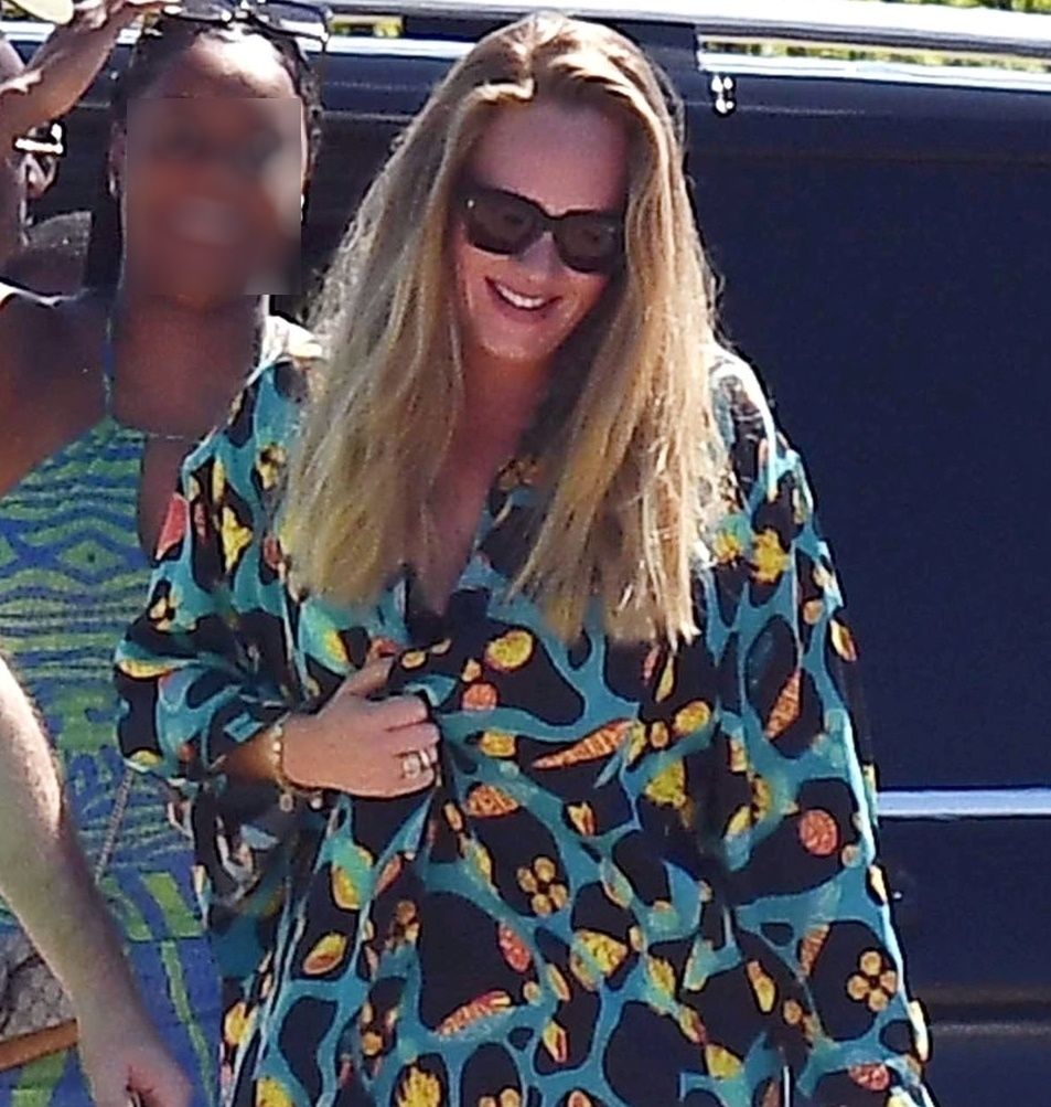 Adele na wakacjach na Sardynii