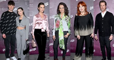 Gwiazdy na premierze "Greace": Natsu, Marcin Dubiel, Olga Bończyk, Małgorzata Pieczyńska
