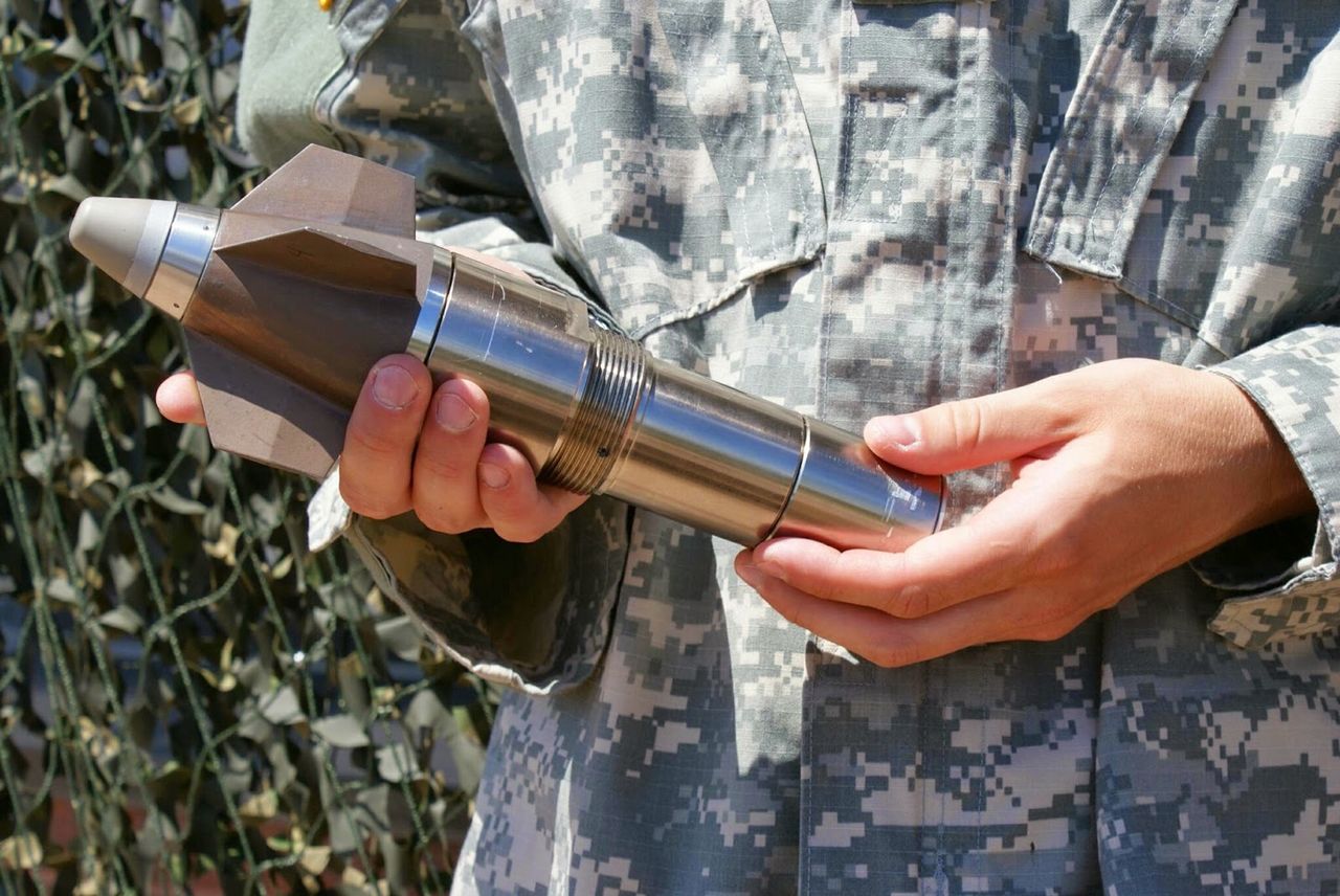 M1156 PGK - a module screwed into a 155 mm projectile in place of a conventional fuze